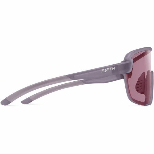 Smith Bobcat Sunglasses Matte Meteorite Crystal W/ ChromaPop Low Light Rose Lens