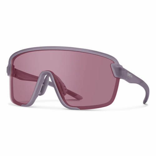 Smith Bobcat Sunglasses Matte Meteorite Crystal W/ ChromaPop Low Light Rose Lens