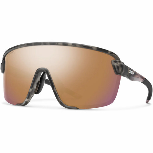 Smith Bobcat Sunglasses Matte Salt Haze W/ ChromaPop Rose Gold Mirror Lens