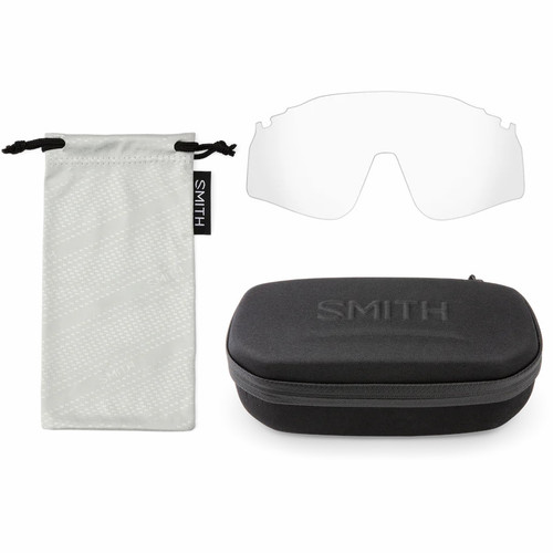 Smith Defy Sunglasses Matte Flint / Tarmac Tortoise W/ ChromaPop Slate Lens