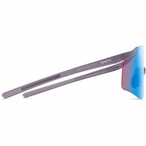 Smith Defy Sunglasses Matte Meteorite Crystal W/ ChromaPop Low Light Rose Blue Mirror Lens