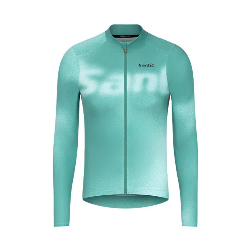 Santic Planet Thermal L/S Jersey Green