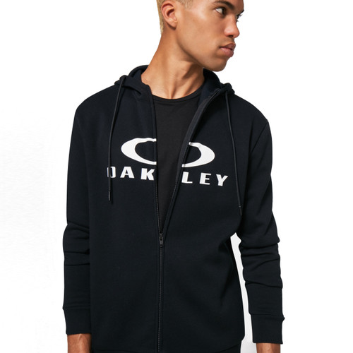 Oakley Bark 2.0 Full Zip Hoodie Black/White