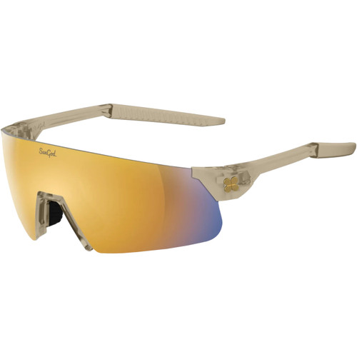 Sungod Ultras Air Sunglasses Desert Sand with Gold Lens