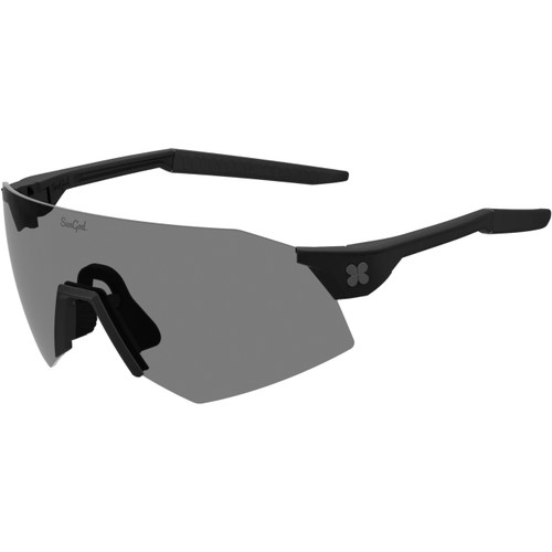 Sungod Ultras Sunglasses Matte Black with IRIS Smoke Lens