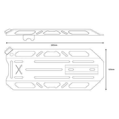 Restrap Switch Rack Cage