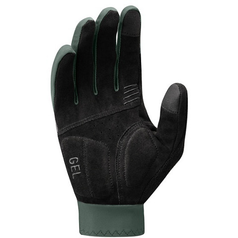 Shimano Explorer Gel Long Finger Gloves Olive