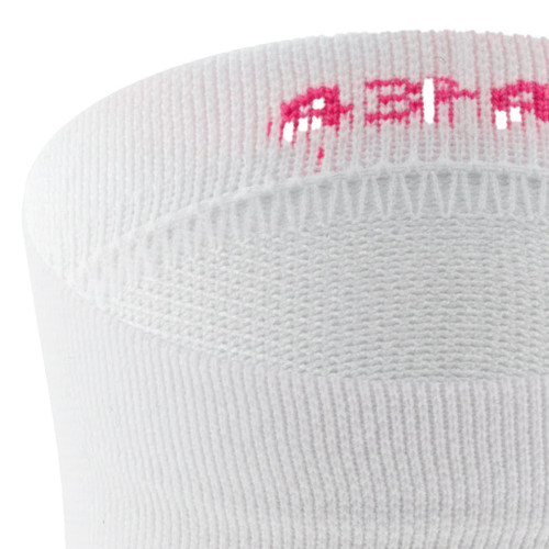 Sockeloen Running Socks White/Neon Pink