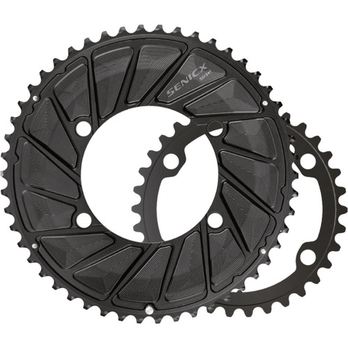 Senicx Chainring Set 110BCD 4-Bolt (Use W/Power Meter spider only)
