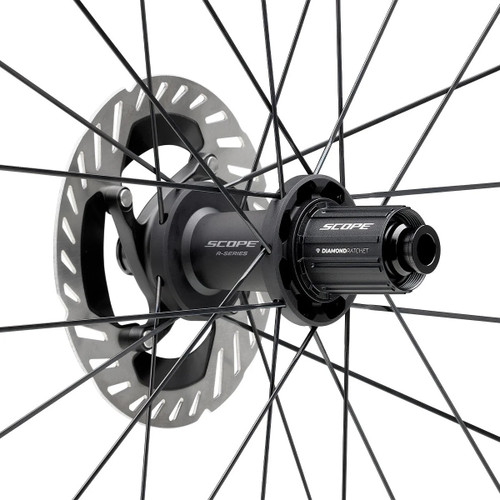 Scope R4 White Disc Brake Wheels