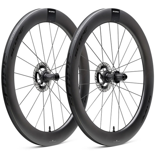 Scope R6 Black Disc Brake Wheels