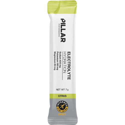 PILLAR Performance Electrolyte Hydration Sachet Citrus 7g Sachet