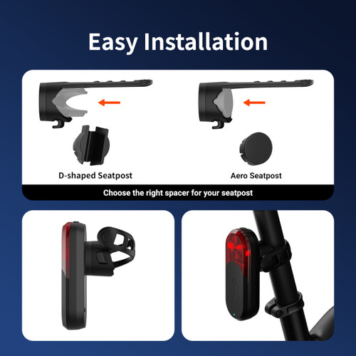 Coospo TR70 Smart Radar Light