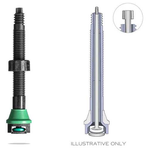 AbsoluteBLACK Aether Carbon Tubeless Valves