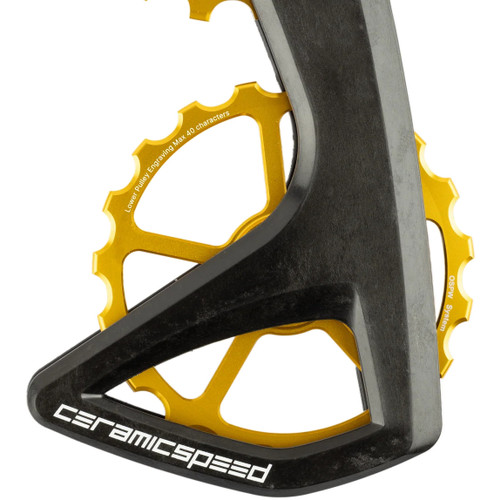 CeramicSpeed OSPW RS 5-Spoke For SRAM Red E1/D1 V3 Gold