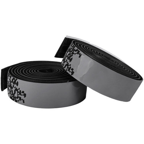JetBlack JetWrap Silicone Bar Tape Black/Grey