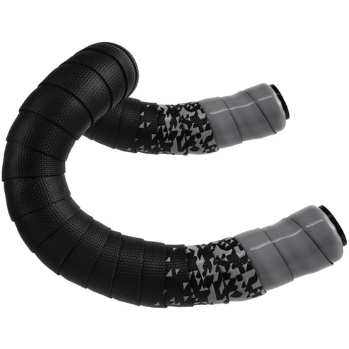 JetBlack JetWrap Silicone Bar Tape Black/Grey