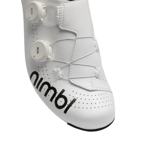 Nimbl Ultimate Glide Pro Edition Speedplay Road Cycling Shoes White/Black