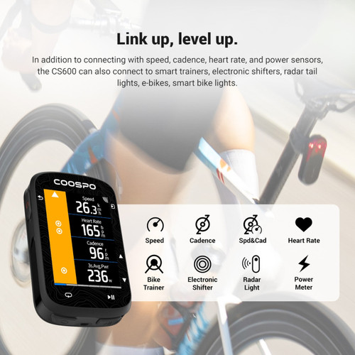 Coospo CS600 GPS Bike Computer