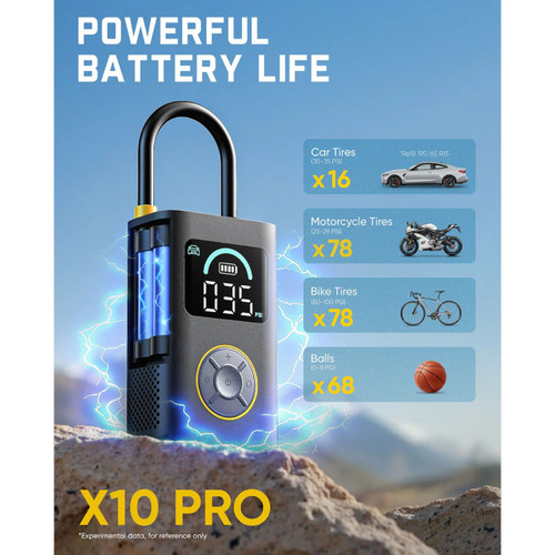 Fanttik X10 Pro Portable Compact Car Tyre Inflator