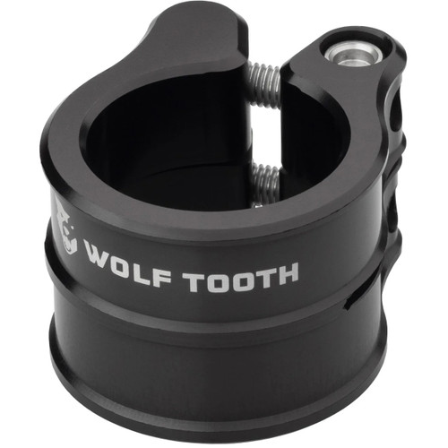 Wolf Tooth Dual-Bolt Seatpost Clamp Black