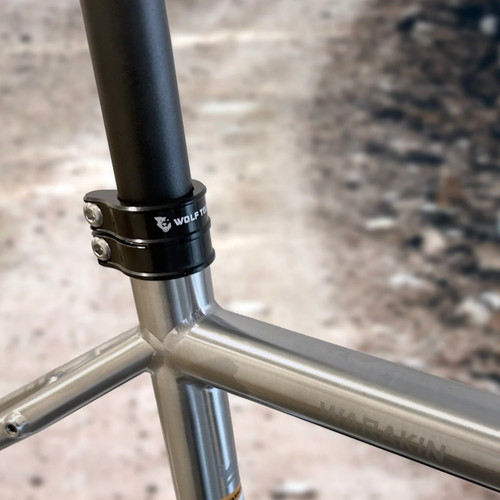 Wolf Tooth Dual-Bolt Seatpost Clamp Black