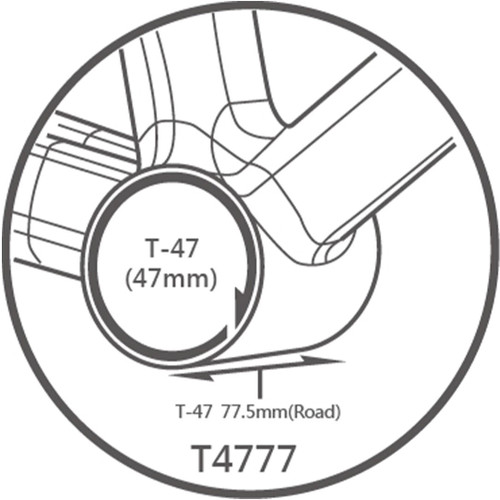 Tripeak G5 Hybrid Ceramic 3-in-1 (24/29/30mm) T47A 77.5mm Bottom Bracket