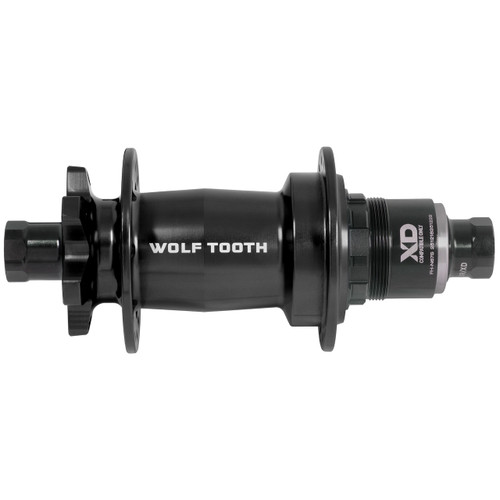 Wolf Tooth Mountain 32H 6-Bolt J-Bend 60T Ratchet Rear Hub Black