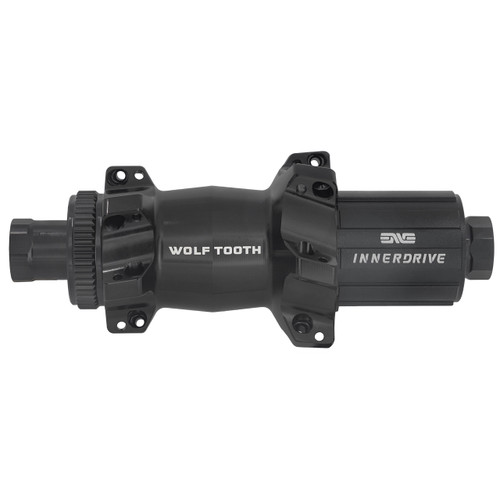 Wolf Tooth Road 24H Centrelock Straight Pull 40T Ratchet Rear Hub Black
