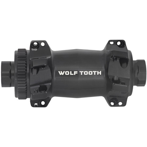 Wolf Tooth Road 24H Centrelock Straight Pull Front Hub Black
