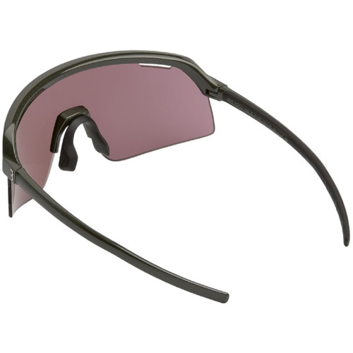BBB Valor Sunglasses Matt Transparent Metallic Green Frame W/Flux Green Mlc Lens