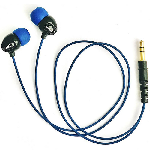 H2O Audio Surge S+ Waterproof Sport Headphones Short Cord