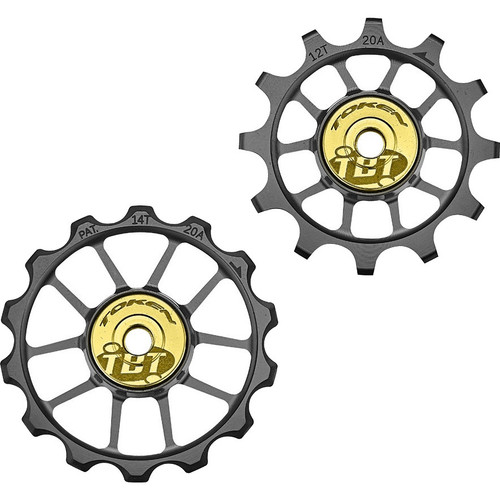 Token T1724XS Large Ceramic Pulley Wheel Set for SRAM 12 Speed Road