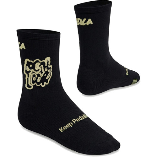 Pedla Lightweight Socks LOCAL LOOPS Black