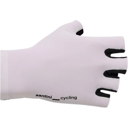 Santini 3D Gloves White