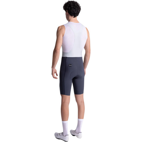 Santini Aero Race Bibshorts Asphalt Gray