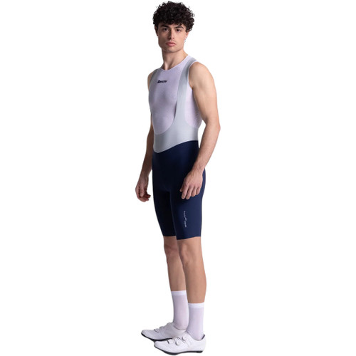 Santini Aero Race Bibshorts Nautical Blue