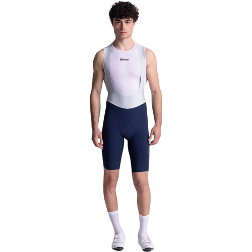 Santini Aero Race Bibshorts Nautical Blue