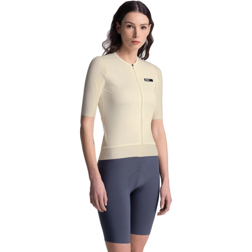 Santini Aero Race CC Short Sleeve Jersey Cream