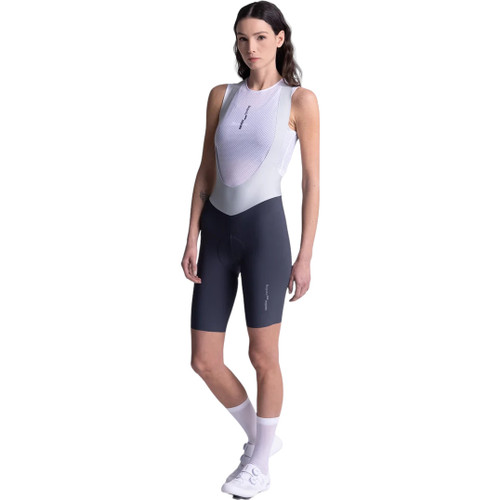 Santini Aero Race Women's Bibshorts Asphalt Gray