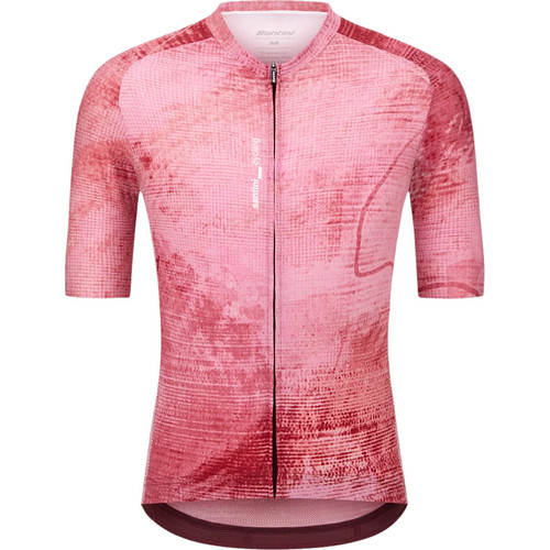 Santini Motion Short Sleeve Jersey Rose