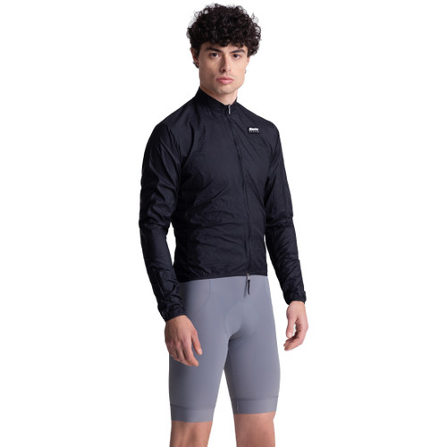 Santini Ready To Ride Windbreaker Jacket Black