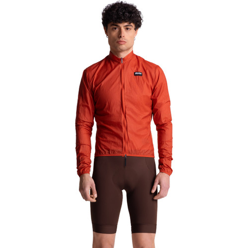Santini Ready To Ride Windbreaker Jacket Orange