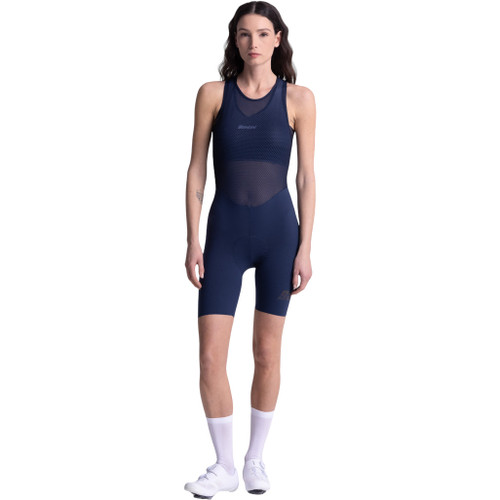 Santini Unico Edge Women's Bibshorts Nautical Blue