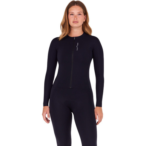 Santini Unico Long Sleeve Jersey Black