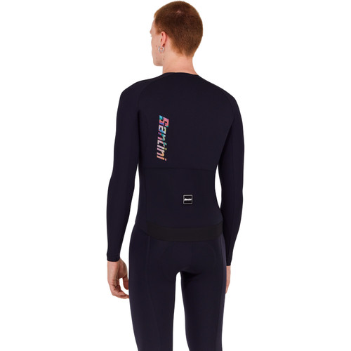Santini Unico Long Sleeve Jersey Black