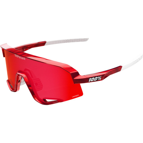 100% Slendale Sunglasses Tom Pidock Limited Edition w/HiPER Red Mirror Lens