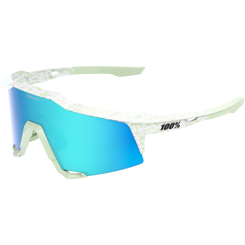 100% Speedcraft Sunglasses Elly 2 w/Blue Topaz Mirror Lens