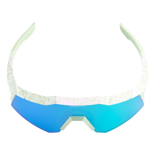 100% Speedcraft XS Sunglasses Elly 2 w/Blue Topaz Mirror Lens