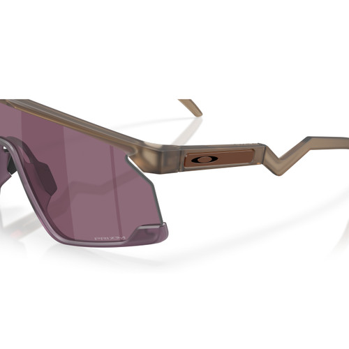 Oakley BXTR Matte Brown Smoke W/ Prizm Road Black Lens